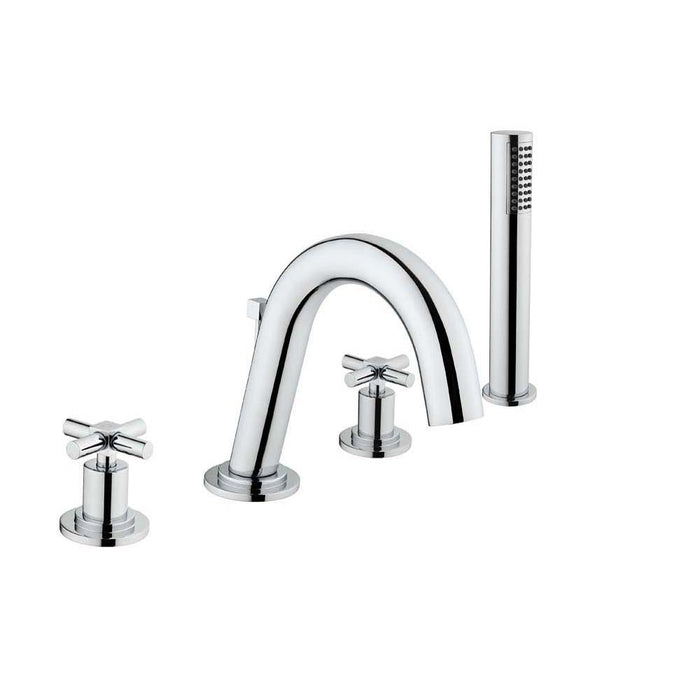 Vitra Uno 4 Hole Bath Shower Mixer - Unbeatable Bathrooms