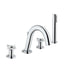 Vitra Uno 4 Hole Bath Shower Mixer - Unbeatable Bathrooms
