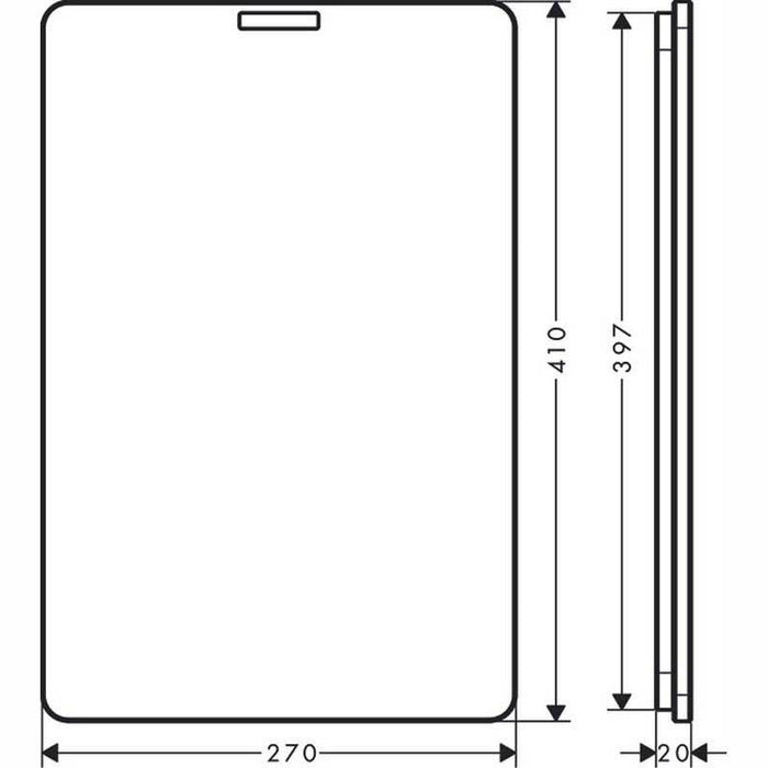 Hansgrohe C71-F655-09 Sink Combination 180/450 - Unbeatable Bathrooms