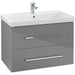 Villeroy & Boch Avento 800mm Vanity Unit - Wall Hung 2 Drawer Unit - Unbeatable Bathrooms