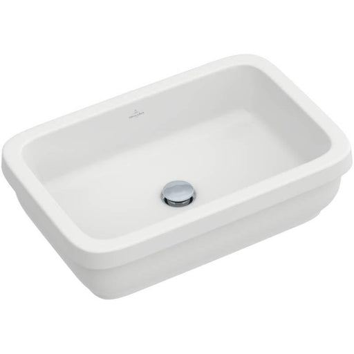 Villeroy & Boch Architectura 615mm 0TH Rectangle Counter Inset Basin - Unbeatable Bathrooms