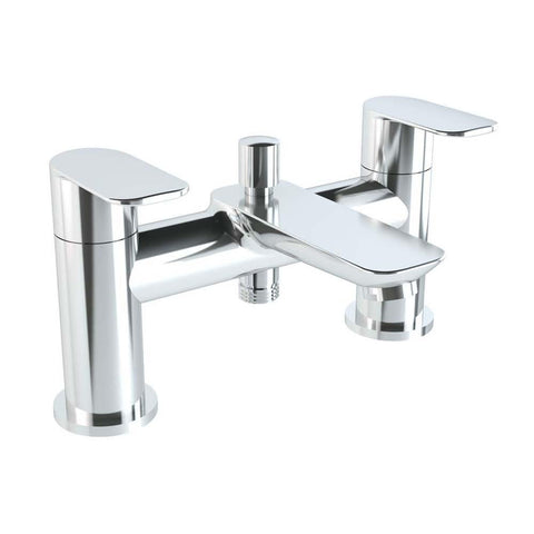 Vitra x-Line 2 Taphole Bath Shower Mixer - Unbeatable Bathrooms