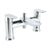 Vitra x-Line 2 Taphole Bath Shower Mixer - Unbeatable Bathrooms
