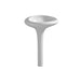 Vitra Istanbul 600mm Full Pedestal Basin - 0, 1 & 3TH - Unbeatable Bathrooms