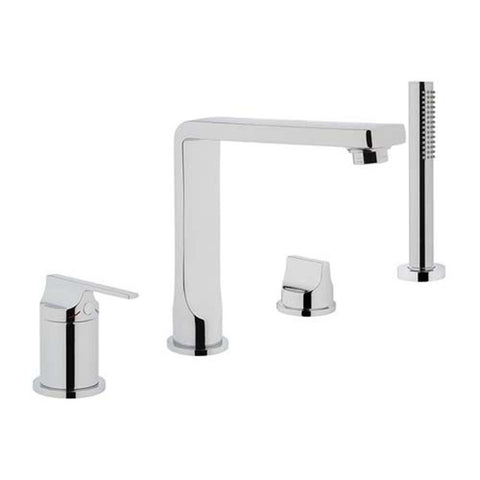 Vitra Q Line 4 Hole Bath Shower Mixer - Unbeatable Bathrooms