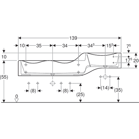Geberit Bambini Play and Washspace, For Three Washbasin Taps - Unbeatable Bathrooms
