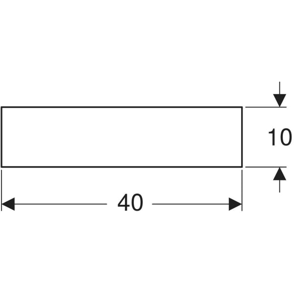 Geberit Bambini Decorative Cover, Side, For Play and Washspace, Lower Basin - Unbeatable Bathrooms