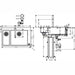 Hansgrohe C71-F655-09 Sink Combination 180/450 - Unbeatable Bathrooms