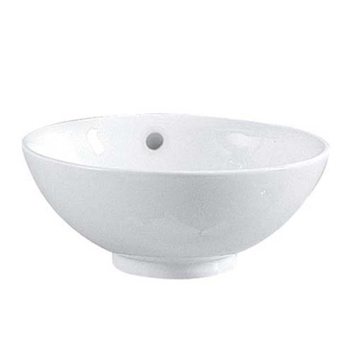 Vitra 430/450mm Round Countertop Basin - 0 & 1TH - Unbeatable Bathrooms