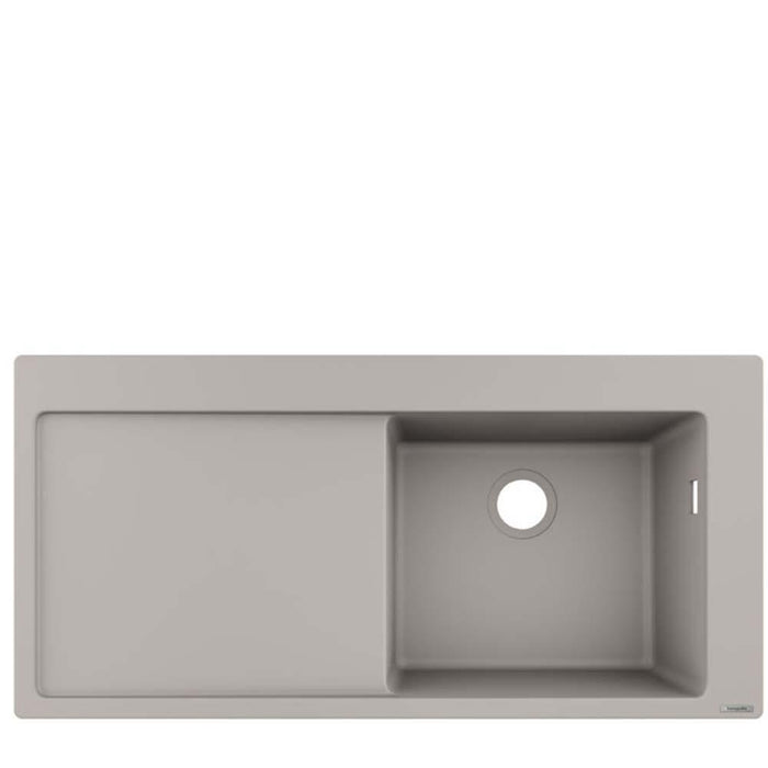 Hansgrohe S51 - S514-F450 Built-In Sink 450 with Drainer - Unbeatable Bathrooms