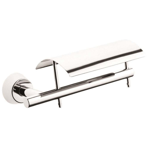 Vitra Matrix Toilet Roll Holder with Cover - Unbeatable Bathrooms