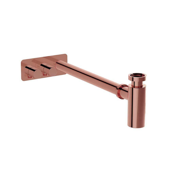 Vitra Origin Bottle Trap for Basins with Isolation Taps, Asymmetric - Unbeatable Bathrooms
