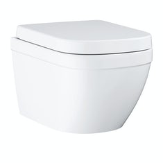Grohe Euro Ceramic Wall Hung Toilet (with Pure Guard) - 540 x 374mm - Unbeatable Bathrooms