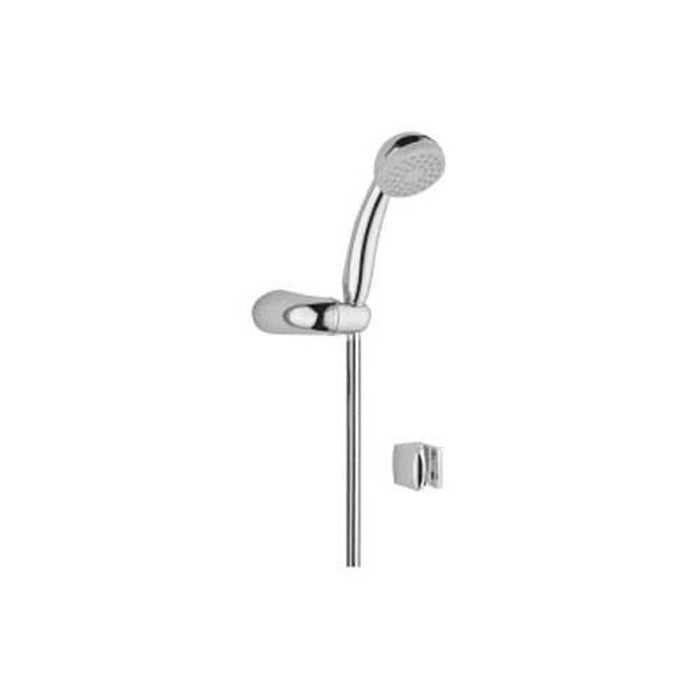 Vitra Solo C Handshower with Wall Bracket - Chrome - Unbeatable Bathrooms