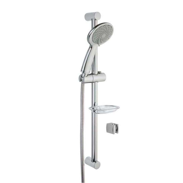 Vitra Samba 3 Mode Handshower with Slide Rail - Chrome - Unbeatable Bathrooms