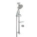 Vitra Samba 3 Mode Handshower with Slide Rail - Chrome - Unbeatable Bathrooms