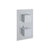 Vitra Aquaheat Thermostatic Mixer, 2-Way Includes Concealed Part Square - Unbeatable Bathrooms
