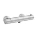 Vitra Aquaheat Thermostatic Exposed Shower Valve - Chrome - Unbeatable Bathrooms