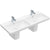 Villeroy & Boch Avento 1200mm Double Vanity Unit - Wall Hung 4 Drawer Unit - Unbeatable Bathrooms