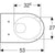 Geberit Selnova 358Mm Wall Hung Pan, Washdown - Unbeatable Bathrooms