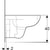 Geberit Selnova 358Mm Wall Hung Pan, Washdown - Unbeatable Bathrooms