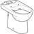 Geberit Selnova Floor-Standing Wc For Close-Coupled Exposed Cistern, Washdown, Horizontal Outlet, Semi-Shrouded, Rimfree - Unbeatable Bathrooms