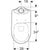 Geberit Selnova Floor-Standing Wc For Close-Coupled Exposed Cistern, Washdown, Horizontal Outlet, Semi-Shrouded, Rimfree - Unbeatable Bathrooms