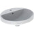 Geberit Variform Oval 50/55/60cm Inset Basin with 1TH Bench - Unbeatable Bathrooms