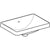 Geberit Variform Rectangular 550mm 0TH Inset Basin - Unbeatable Bathrooms