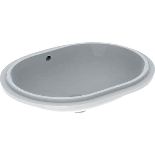 Geberit Variform Elliptic 550mm 0TH Inset Basin - Unbeatable Bathrooms