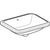 Geberit Variform Rectangular 45/50cm 0TH Inset Basin - Unbeatable Bathrooms