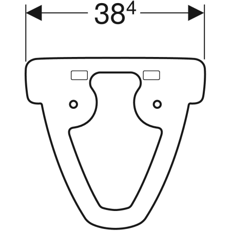 Geberit Selnova Comfort Spacer For Wall-Hung Wc - Unbeatable Bathrooms