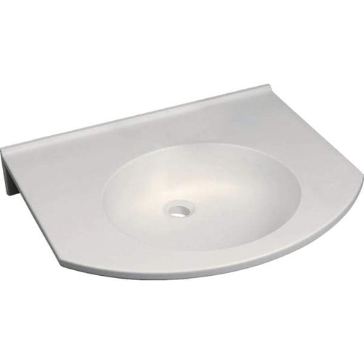 Geberit Publica 60cm Round Barrier-Free Wall Hung Basin - 0TH - Unbeatable Bathrooms