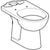 Geberit Selnova Floor Standing Wc Toilet Pan (Close Coupled, Washdown, Horizontal Outlet) - Unbeatable Bathrooms