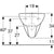 Geberit Selnova Comfort Wall-Hung WC, Washdown, Large Projection - Unbeatable Bathrooms