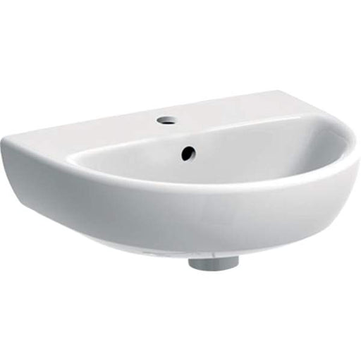 Geberit Selnova 45/50cm Handrinse Basin - 1 & 2TH - Unbeatable Bathrooms