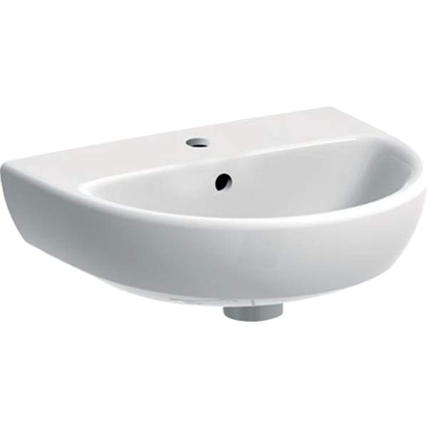 Geberit Selnova 45/50cm Handrinse Basin - 1 & 2TH - Unbeatable Bathrooms