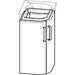 Geberit Selnova 320/500mm Compact Corner Vanity Unit - Wall Hung 2 Door Unit - Unbeatable Bathrooms