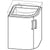 Geberit Selnova 320/500mm Compact Corner Vanity Unit - Wall Hung 2 Door Unit - Unbeatable Bathrooms