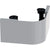 Geberit Selnova Compact Corner Base - Unbeatable Bathrooms