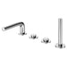 Keuco Edition 400 Bath Controls and Hand-Shower 51530 - Unbeatable Bathrooms