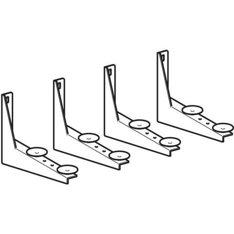 Geberit Set Of Mounting Brackets For Play and Washspace, Four Washbasin Taps - Unbeatable Bathrooms