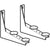 Geberit Set Of Mounting Brackets For Play and Washspace, For Two Washbasin Taps - Unbeatable Bathrooms