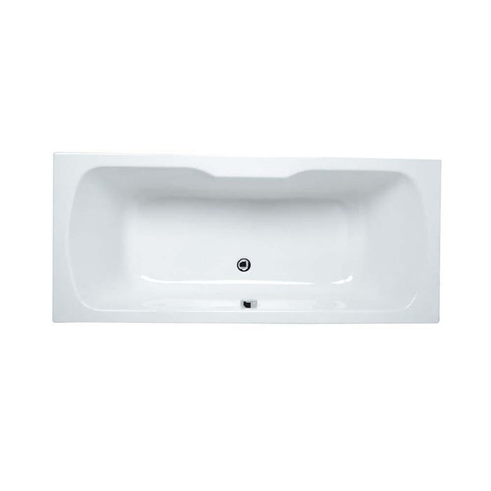 Vitra Optima 1700 x 750mm Double-Ended Bath - Unbeatable Bathrooms