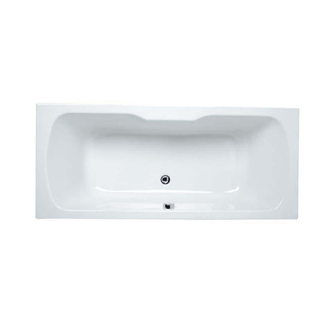 Vitra Optima 1700 x 750mm Double-Ended Bath - Unbeatable Bathrooms