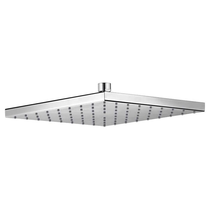 Keuco Edition 300 Square Shower Head 53086 with Wall Arm Projection 31.2cm - Unbeatable Bathrooms