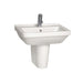 Vitra S50 45/50/55/60/65cm 1TH Square Pedestal Basin - Unbeatable Bathrooms