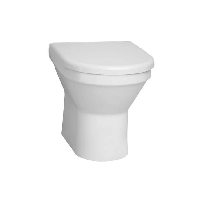 Vitra S50 Back-To-Wall Toilet & Soft Close Seat - Unbeatable Bathrooms