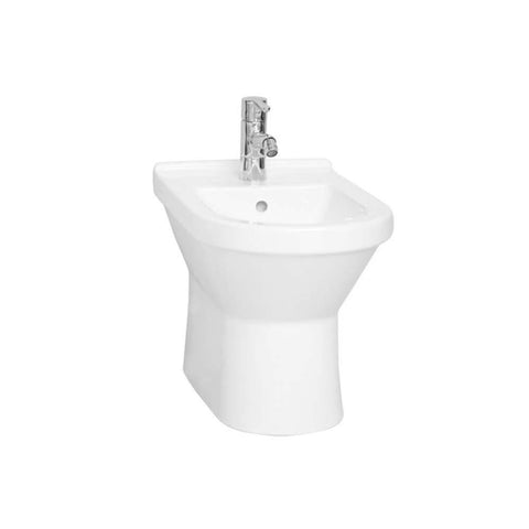 Vitra S50 Bidet without Sideholes, Single Taphole - Unbeatable Bathrooms