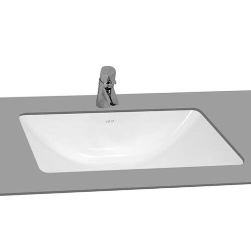 Vitra S50 Rectangle 480mm 0TH Inset Basin - Unbeatable Bathrooms